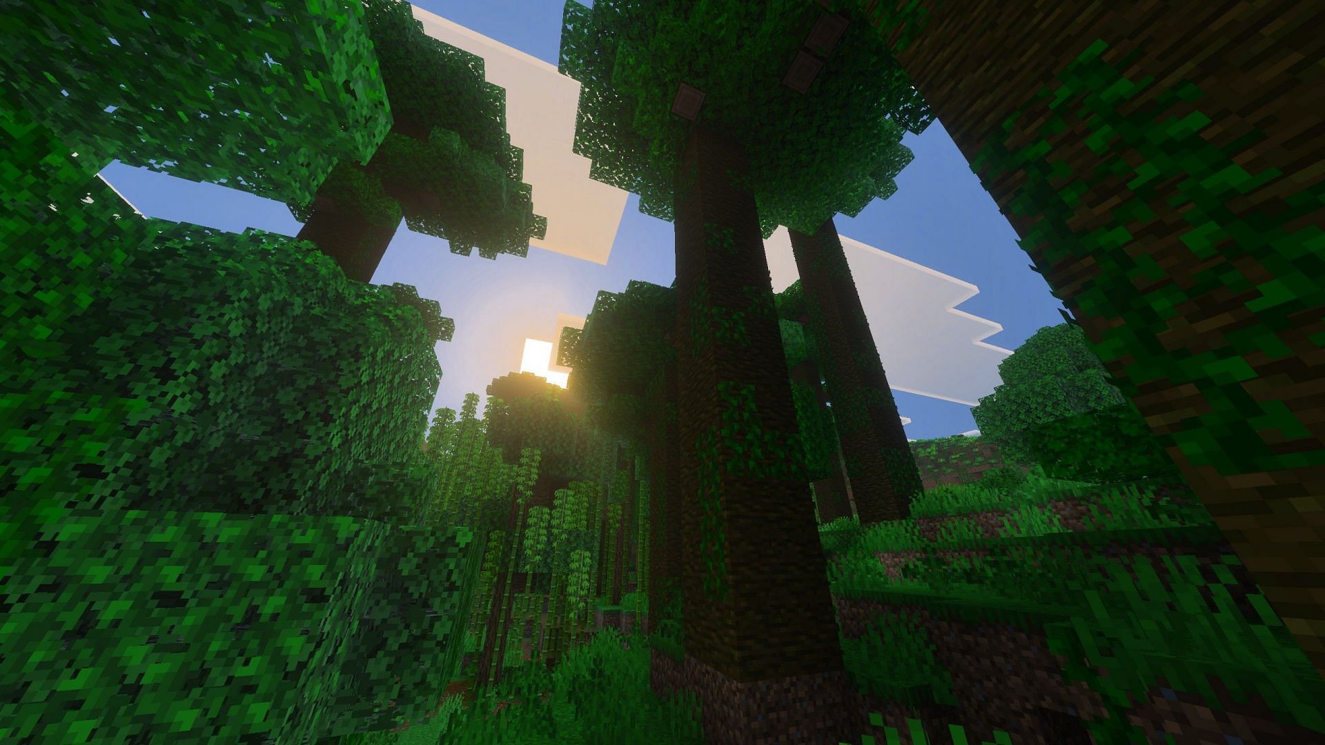 Mojang officially releases their very own shaderpack-like graphics with Vibrant Visuals (Image via Sportskeeda Gaming || Mojang Studios)